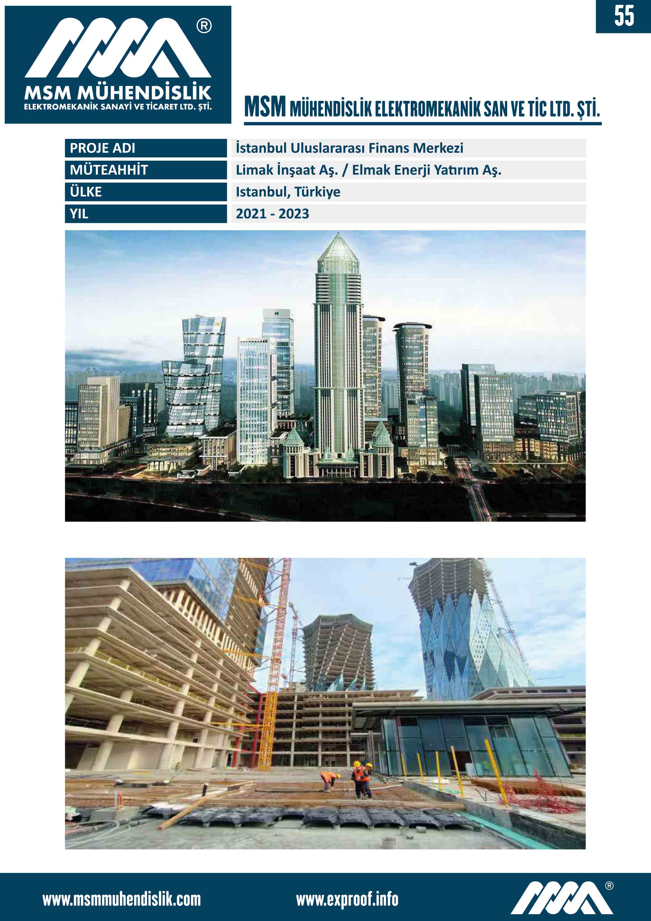 LİMAK İNSAAT_FİNANS MERKEZİ PROJESİ_İSTANBUL
