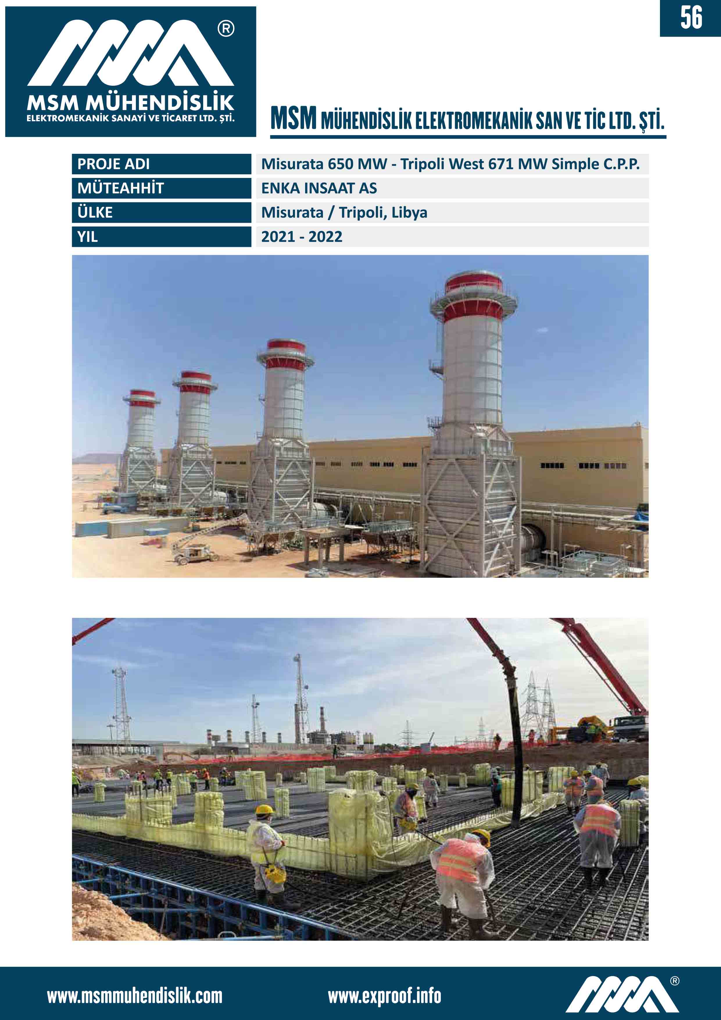 ENKA İNSAAT_MISURATA PROJESİ_LIBYA