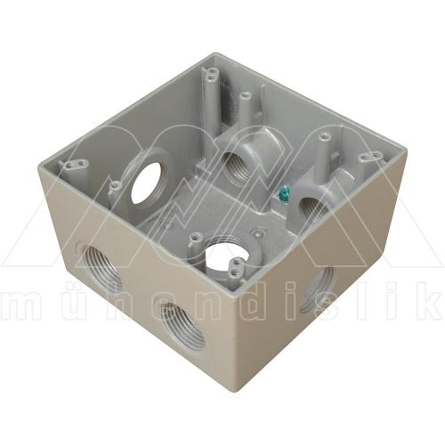 Double Junction Box – Seven Outlets (IP66) (PROSTAR)