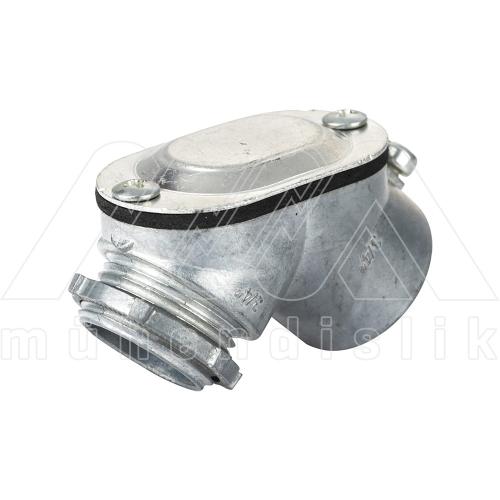 90°- Sırttan Kapaklı - Rakorlu - Vidalı Dirsek (PROSTAR)