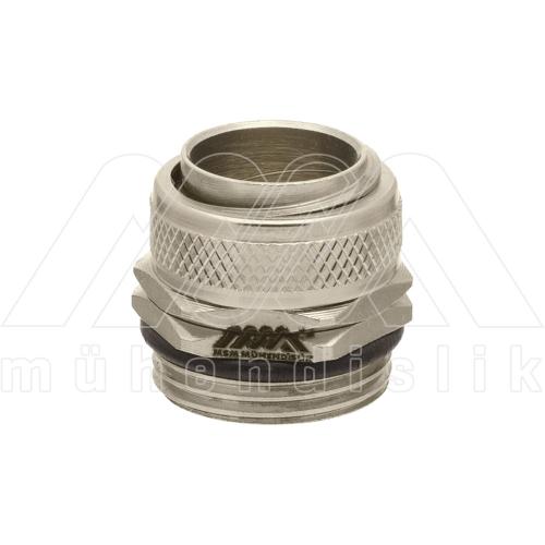 Dahili Tip Döner Dişli Metal Rakor / Pano Tip (MSM)