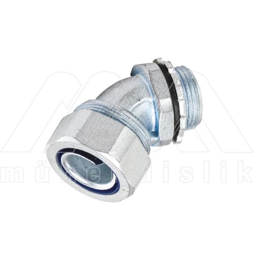 45° NPT Dişli Pano Tip Rakor / Zamak (IP67) (PROSTAR)