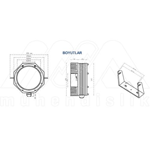 UNI 100 INFRARED PROJECTOR (UNIVERSAL INFRARED)
